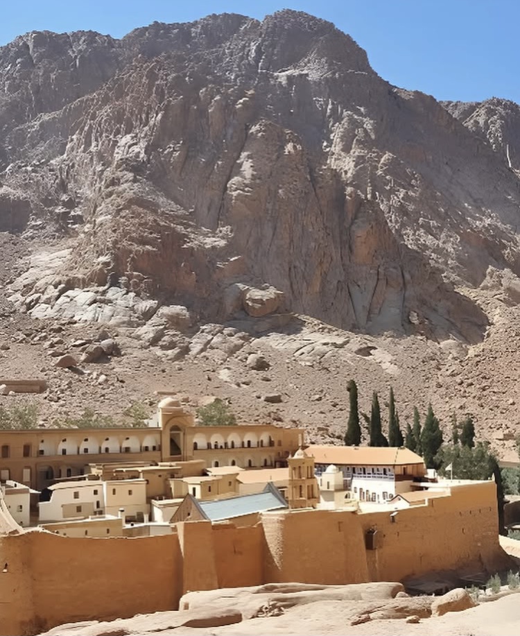 Gunung Sinai, Mesir (IG @faithonchrist)